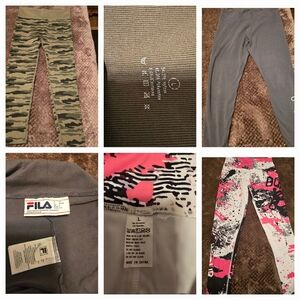 5 Workout Pants And Cullote Fila